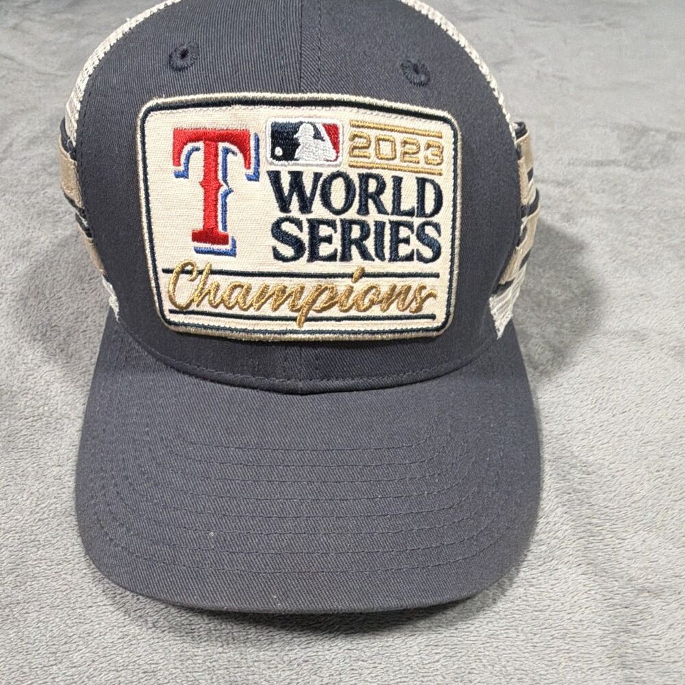 Texas Rangers World Series Hat